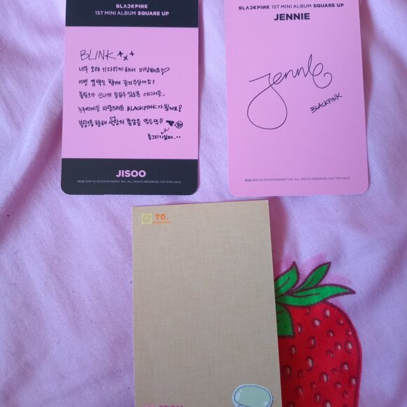 Lot Of 3 Kpop Photocards (Blackpink & BTS) - Picture 2 of 2